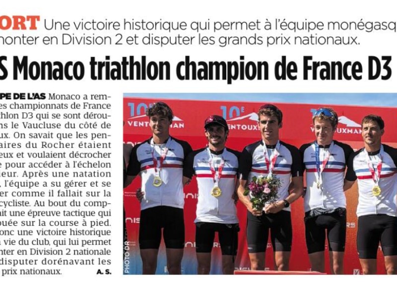 MONACO MATIN PRESSE