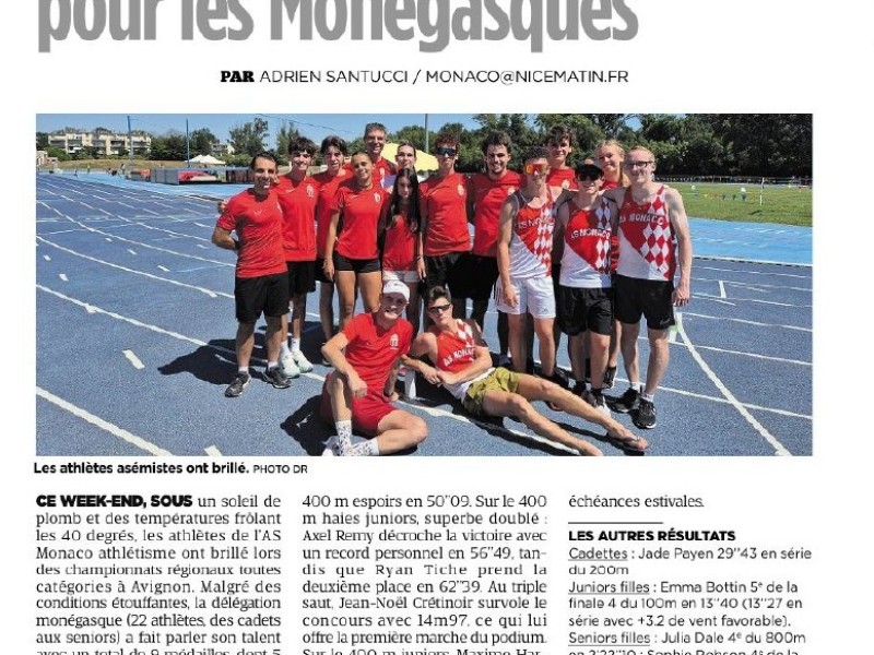 MONACO MATIN PRESSE