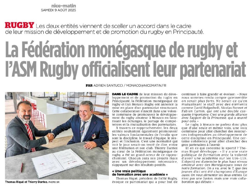 MONACO MATIN PRESSE