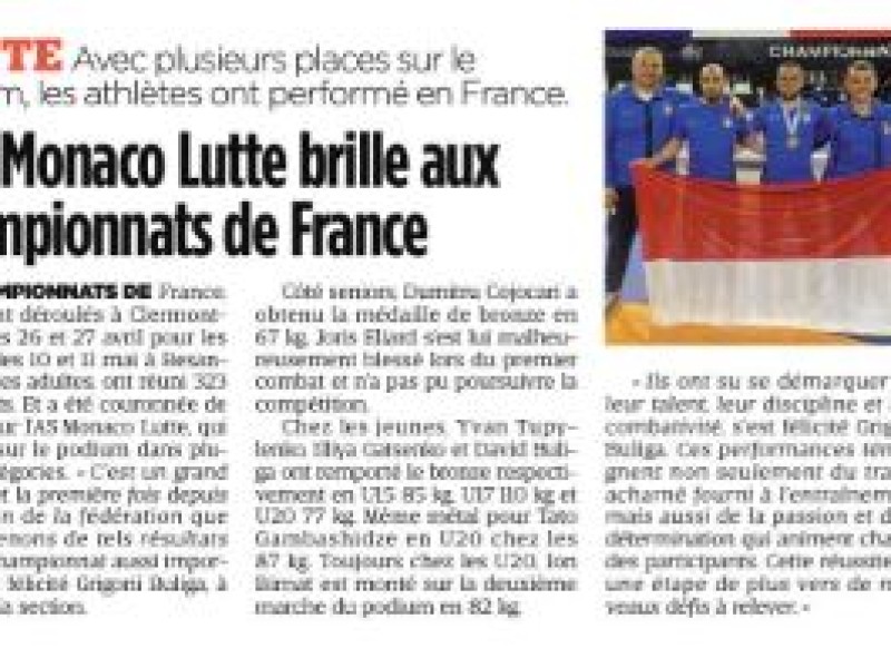 MONACO MATIN PRESSE